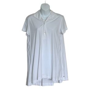 45R White Women’s Made in Japan White Blouse Size 3/Medium